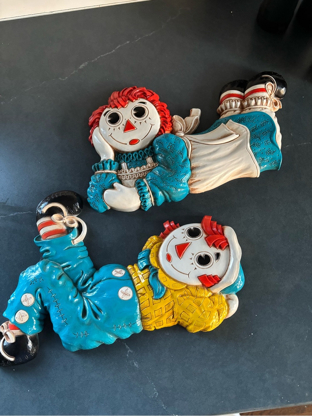 1977 raggedy ann and Andy Wall Decor